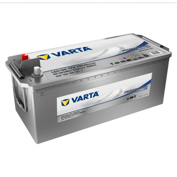 VARTA LED190  12V 190AH 1050A 